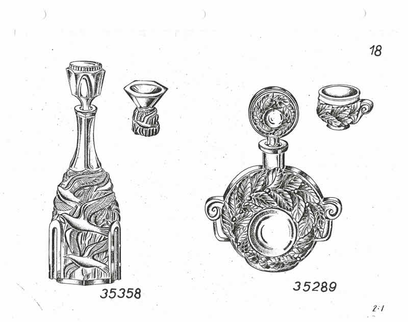 Glassexport Jablonecglass Glass Catalogue of Czechoslovakian Glass With Is Often Found With Forged Rene Lalique Signatures: Page 18