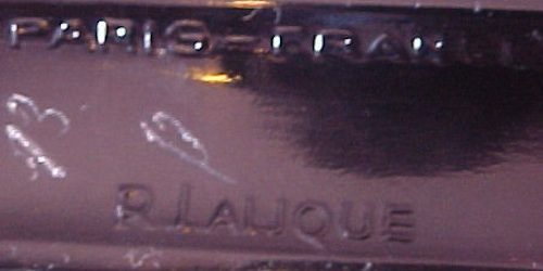 Le Parfum NN Nuit Noir Rene Lalique Perfume Bottle For Forvil Signature