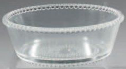 Nippon Sugar Bowl Rene Lalique Pearls Motif Top Rim And Circles Of Pearls Bottom
