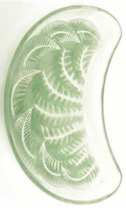 Paimpol Kidney Shaped Salad Plate Rene Lalique