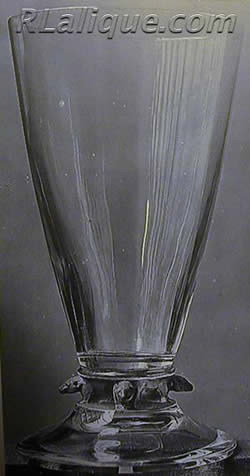 R.Lalique Bear Glass
