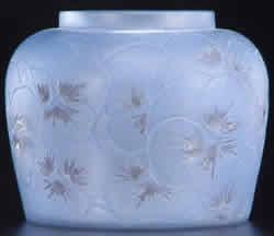 R Lalique Pensees Vase by Rene Lalique