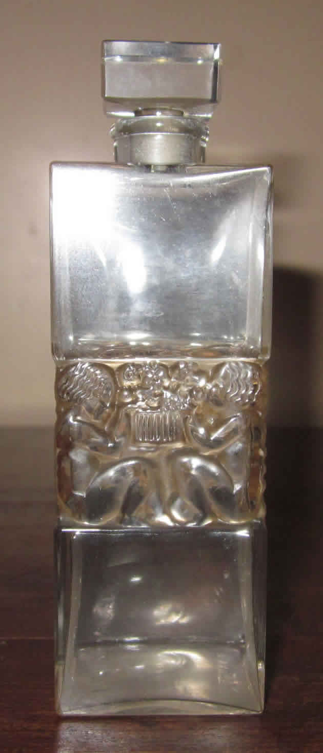 Rene Lalique  5 Fleurs Perfume Bottle 