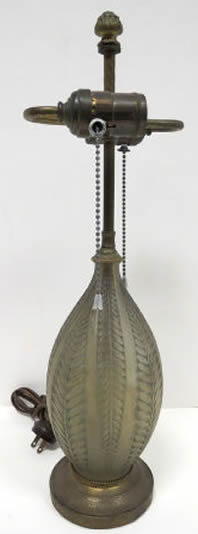 R. Lalique Acacia Lamp
