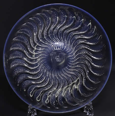 R. Lalique Actinia Plate