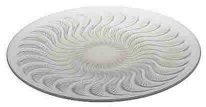 R. Lalique Actinia Plate