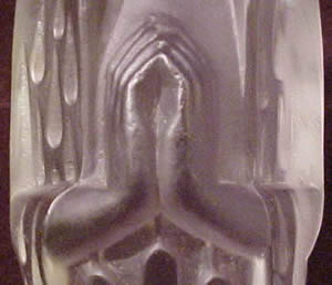 R. Lalique Source De La Fontaine Alia Statue