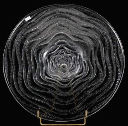 Rene Lalique  Annecy Plate 