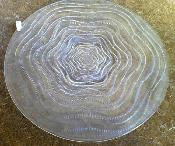 Rene Lalique Annecy Plate