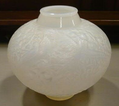 Rene Lalique Vase Aras