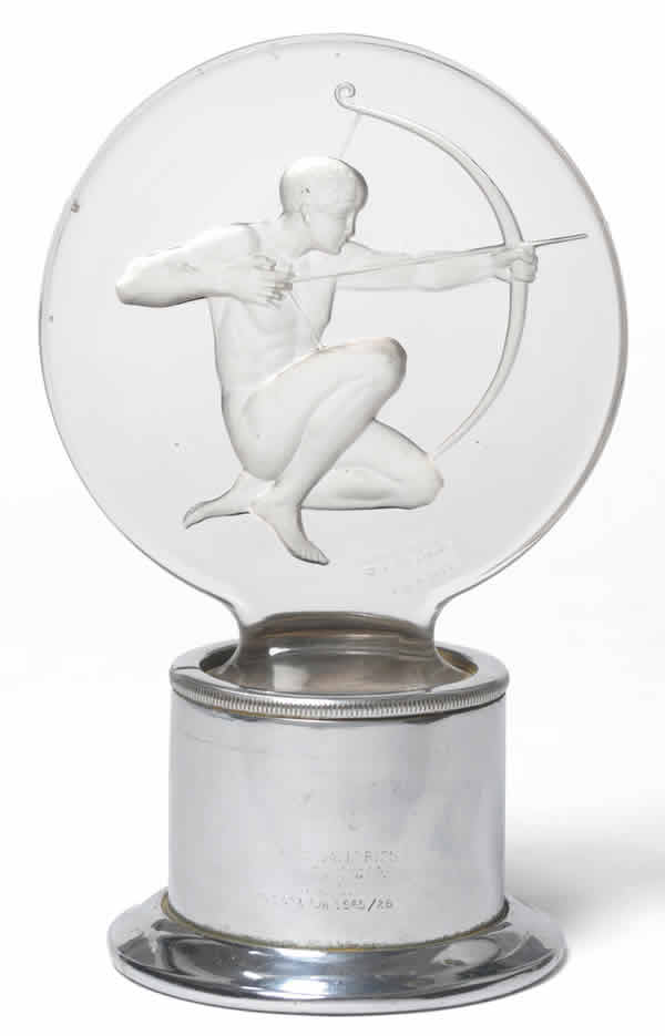 Rene Lalique Mascotte Archer