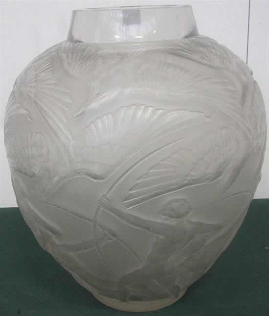 Rene Lalique  Archers Vase 