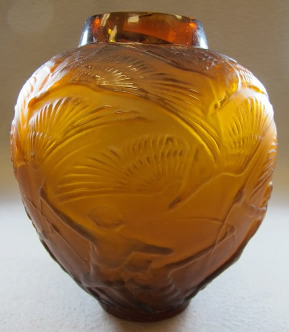 Rene Lalique  Archers Vase 