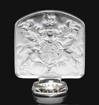 R. Lalique Armes D'Angleterre Seal