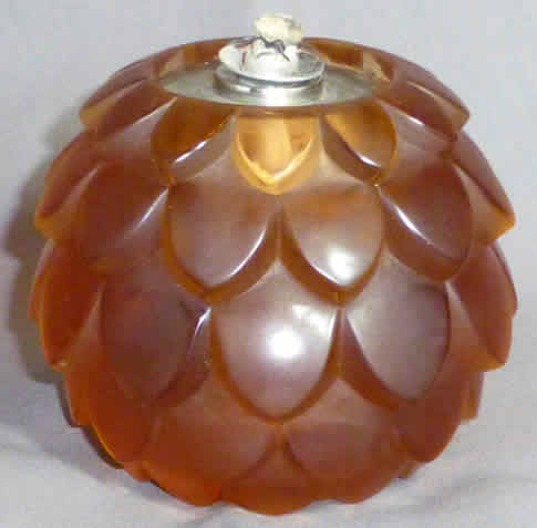 Rene Lalique Perfume Burner Artichoke