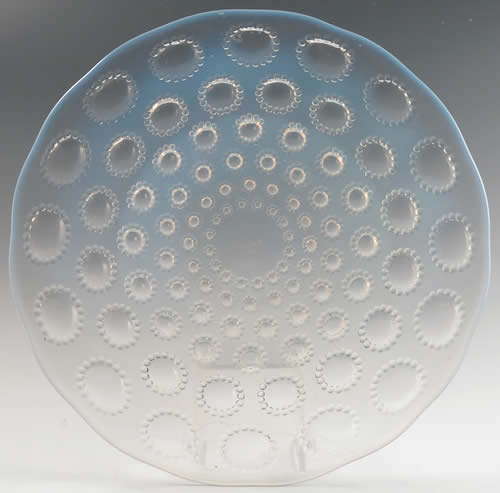 R. Lalique Asters Plate