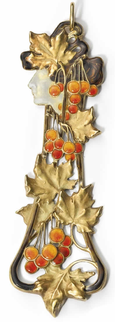 R. Lalique Automne Pendant