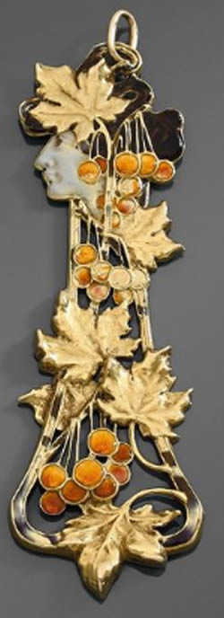 R. Lalique Autumn Pendentif