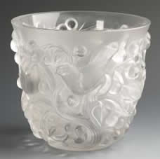 Rene Lalique  Avallon Vase 