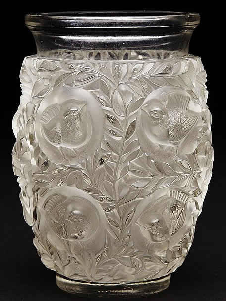 Rene Lalique Vase Bagatelle