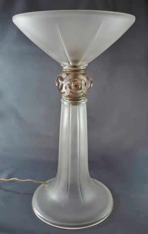 Rene Lalique Bague Serpents Lamp