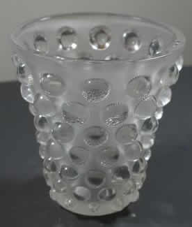 R. Lalique Bommako Vase