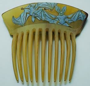 Rene Lalique Comb Bat