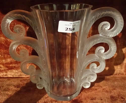 Rene Lalique  Beauvais Vase 