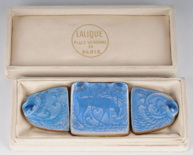 R. Lalique Biches Brooch