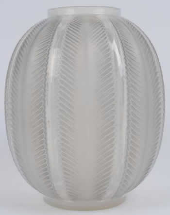 Rene Lalique Vase Biskra