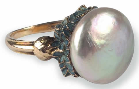 Rene Lalique Ring Bleuets