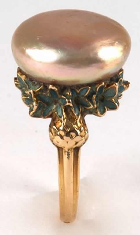 R. Lalique Bleuets Ring