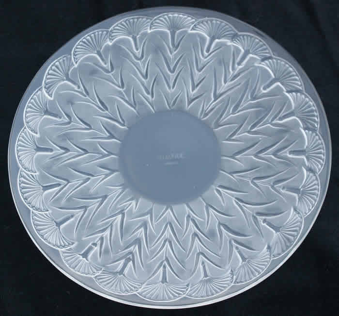 Rene Lalique Bluets Plate