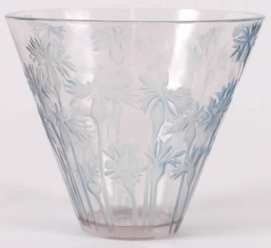 R. Lalique Bluets Vase