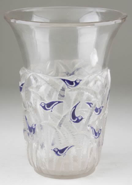 R. Lalique Borneo Vase