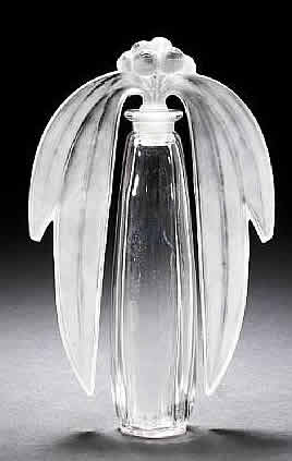 R. Lalique Bouchon Eucalyptus Perfume Bottle