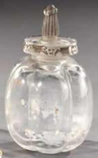 Rene Lalique  Six Masques Perfume Bottle 