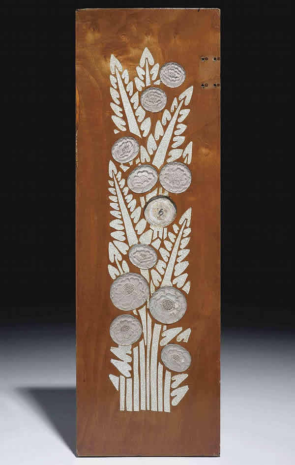 Rene Lalique Bouquet De Fleurs-7 Panel