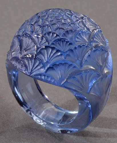 Rene Lalique Bouton De Fleur Ring