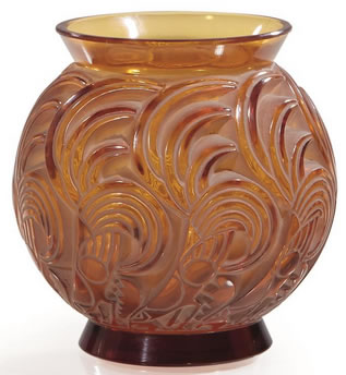 Rene Lalique  Bresse Vase 