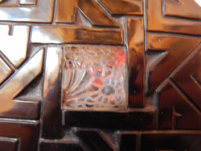 R. Lalique Cabochon Verre Box
