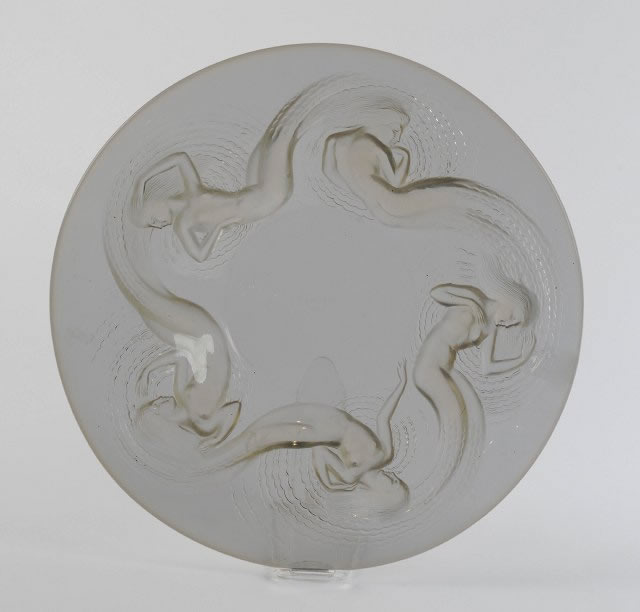 Rene Lalique Plate Calypso