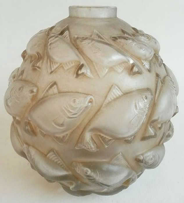 Rene Lalique  Camaret Vase 