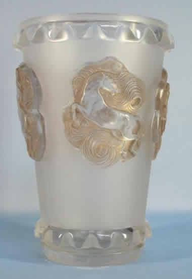 Rene Lalique  Camargue Vase 