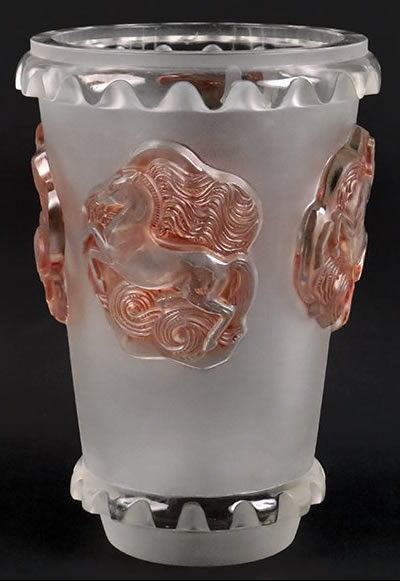 Rene Lalique  Camargue Vase 
