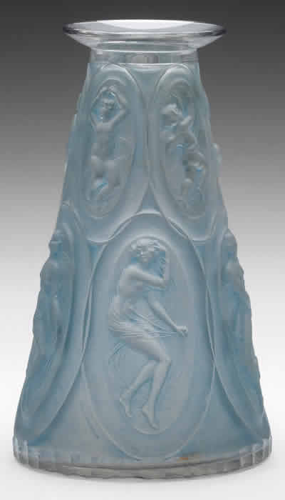 Rene Lalique Vase Camees