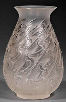 Rene Lalique Vase Canards