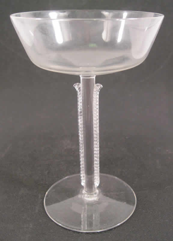 Rene Lalique Cannes Champagne Glass 