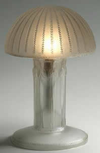 Rene Lalique Cariatides Lamp