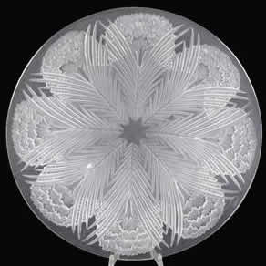 R. Lalique Carnations Bowl
